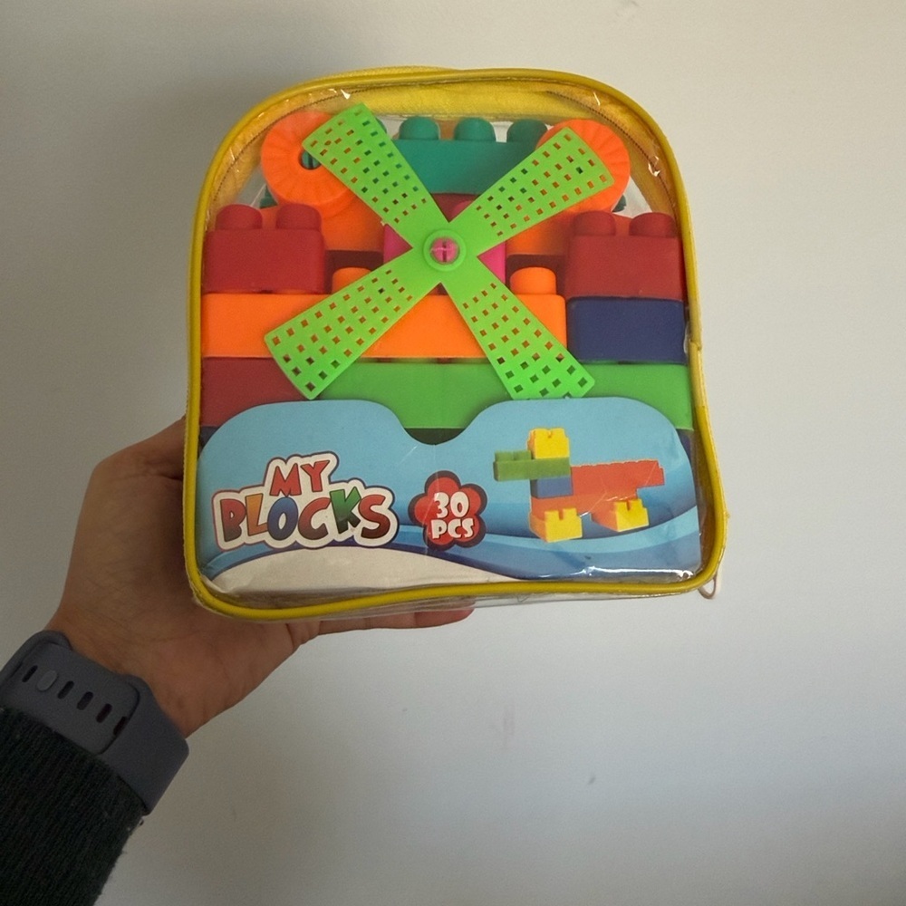 30-Piece Colorful Building Set